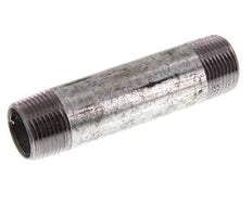 R 3/4'' Verzinkter Stahl Doppelrohrnippel 50 bar DIN 2982 - 100mm [5 Stück]