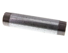 R 1 1/2'' Verzinkter Stahl Doppelrohrnippel 50 bar DIN 2982 - 200mm