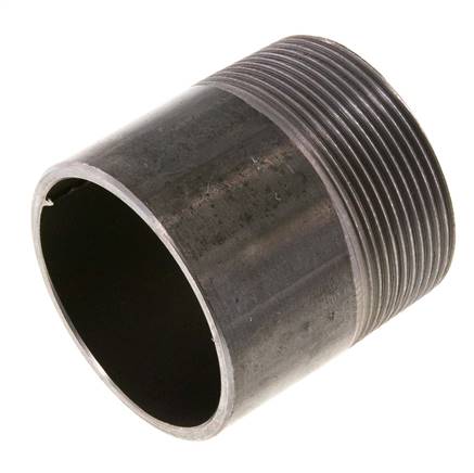 R 2'' Außengewinde x 60,3mm Stahlrohrnippel mit Anschweißende 50 bar DIN 2982 - 60mm
