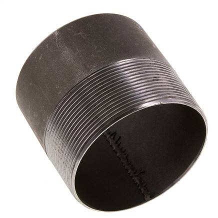 R 3'' Außengewinde x 88,9mm Stahlrohrnippel mit Anschweißende 50 bar DIN 2982 - 80mm