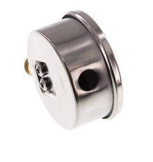 0..600 Bar (0..8702 psi) Glyzerin-Manometer Unten Edelstahl/Messing 63 mm Klasse 1.6