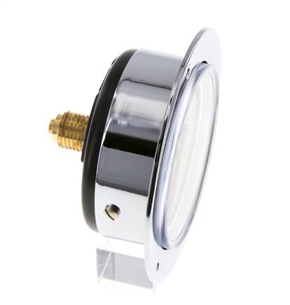 0..10 Bar (0..145 psi) Manometer für Schalttafelmontage Stahl/Messing 63 mm Klasse 2.5 (Frontplatte)