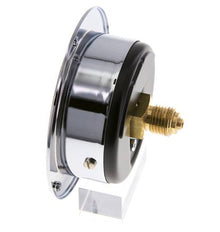 0..10 Bar (0..145 psi) Manometer für Schalttafelmontage Stahl/Messing 63 mm Klasse 2.5 (Frontplatte)