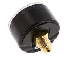 0..10 Bar (0..145 psi) Druck Manometer hinten Stahl / Messing 50 mm Klasse 1.6