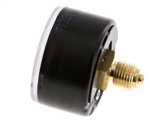 0..10 Bar (0..145 psi) Druck Manometer hinten Stahl / Messing 50 mm Klasse 1.6