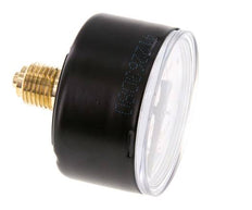 0..10 Bar (0..145 psi) Druck Manometer hinten Stahl / Messing 50 mm Klasse 1.6