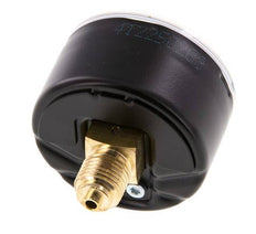 0..16 Bar (0..232 psi) Druck Manometer hinten Stahl / Messing 50 mm Klasse 1.6