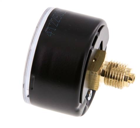 0..16 Bar (0..232 psi) Druck Manometer hinten Stahl / Messing 50 mm Klasse 1.6