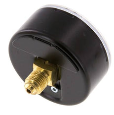 0..1.6 Bar (0..23 psi) Druck Manometer hinten Stahl / Messing 63 mm Klasse 1.6