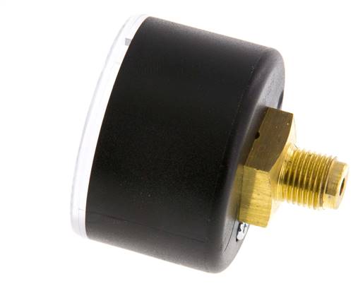 0..4 Bar (0..58 psi) Druck Manometer hinten Kunststoff / Messing 40 mm Klasse 2.5