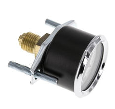 0..4 Bar (0..58 psi) Manometer für Schalttafelmontage Stahl/Messing 40 mm Klasse 2,5 - 1/4'' (Halterung)