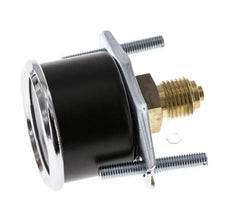 0..4 Bar (0..58 psi) Manometer für Schalttafelmontage Stahl/Messing 40 mm Klasse 2,5 - 1/4'' (Halterung)