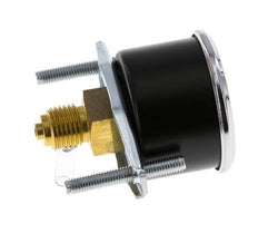 0..6 Bar (0..87 psi) Manometer für Schalttafelmontage Stahl/Messing 40 mm Klasse 2,5 - 1/4'' (Halterung)