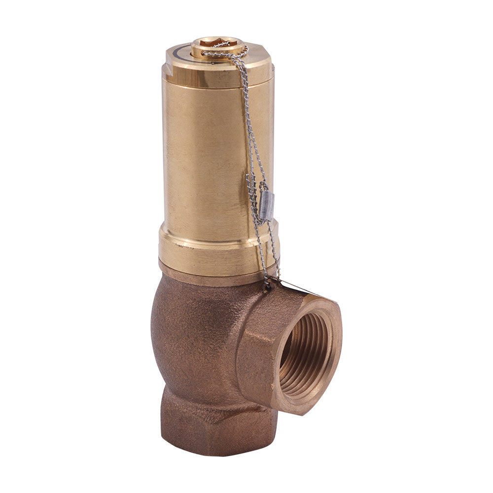 G3/8'' Messing Überdruckventil 2 - 8 bar / 29 - 116 psi