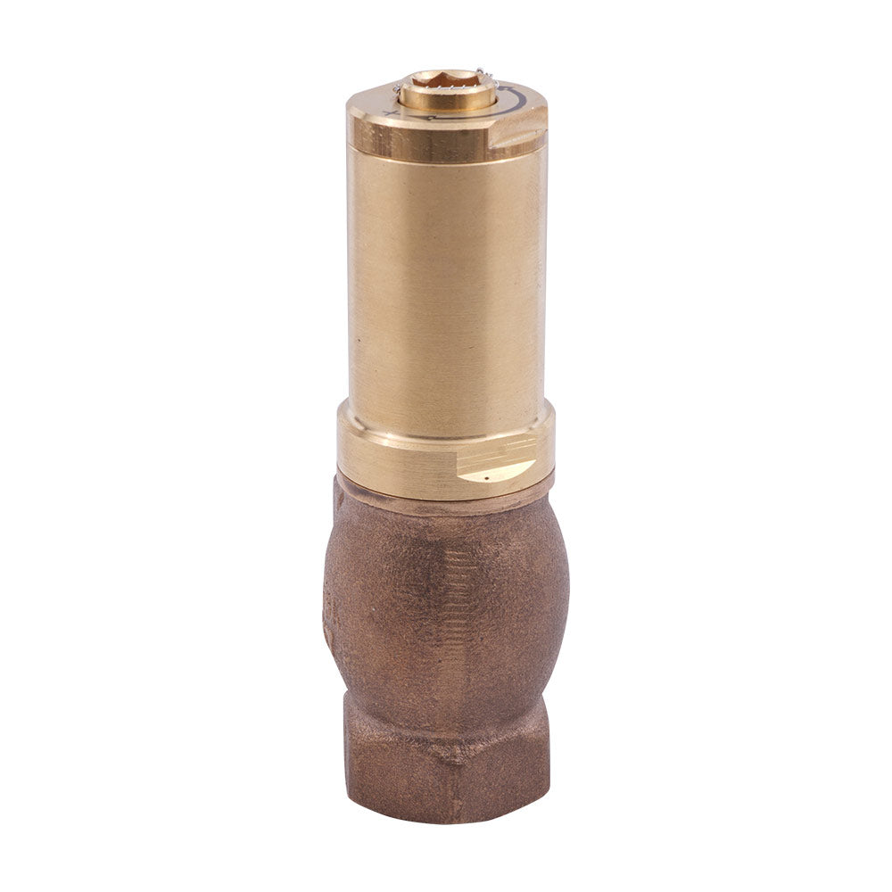 G1 1/4'' Messing Überdruckventil 2 - 12 bar / 29 - 174 psi