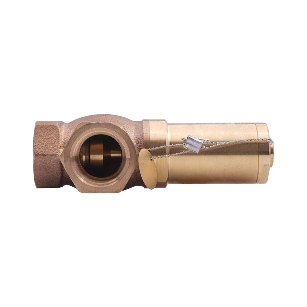 G3/4'' Messing Überdruckventil 0,5 - 2,5 bar / 7,25 - 36,25 psi