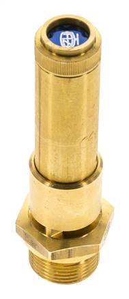 G 3/4'' Messing Sicherheitsventil mit Voreinstellung 12,3 bar (178,4 psi) DN 10