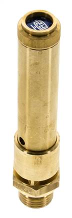 G 1/2'' Sicherheitsventil aus Messing, voreingestellt 40,5 bar (587,41 psi) DN 10