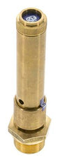 G 3/4'' Sicherheitsventil aus Messing, voreingestellt 45,5 bar (659,93 psi) DN 10