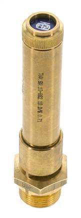 G 3/4'' Sicherheitsventil aus Messing vorgerichtet 49,5 bar (717,95 psi) DN 10