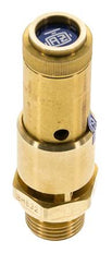 G 1/2'' Messing Sicherheitsventil mit Voreinstellung 7,2 bar (104,43 psi) DN 10