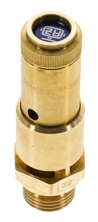 G 1/2'' Messing Sicherheitsventil mit Voreinstellung 7,8 bar (113,13 psi) DN 10