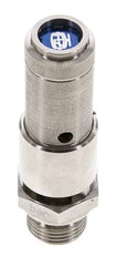 G 1/2'' Edelstahl 316 Ti Voreinstellbares Sicherheitsventil 1,5 bar (21,76 psi) DN 10
