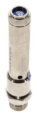G 1/2'' Messing vernickelt Voreinstellbares Sicherheitsventil 47 bar (681,69 psi) DN 10