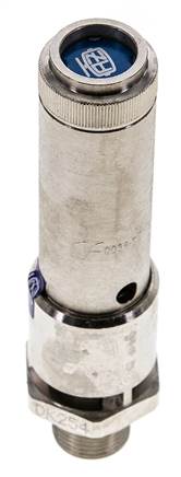 G 3/8'' Messing vernickelt Voreinstellbares Sicherheitsventil 12 bar (174,05 psi) DN 10
