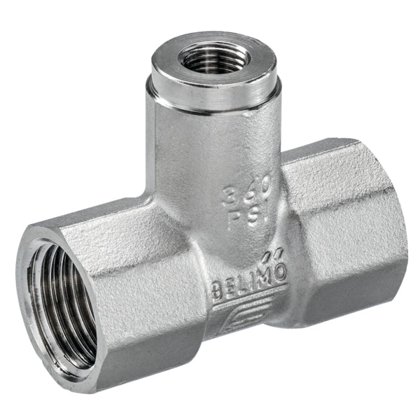 T-Stuk DN 40 M10x1 für externen Direkt-Tauchtemperaturfühler