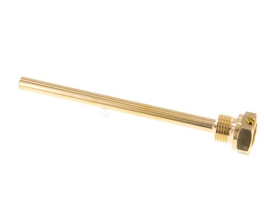 Kupferlegierung G 1/2 Zoll Bolzenbefestigung Schutzrohr für 160mm Vorbau Max 160°C und 6 Stäbe