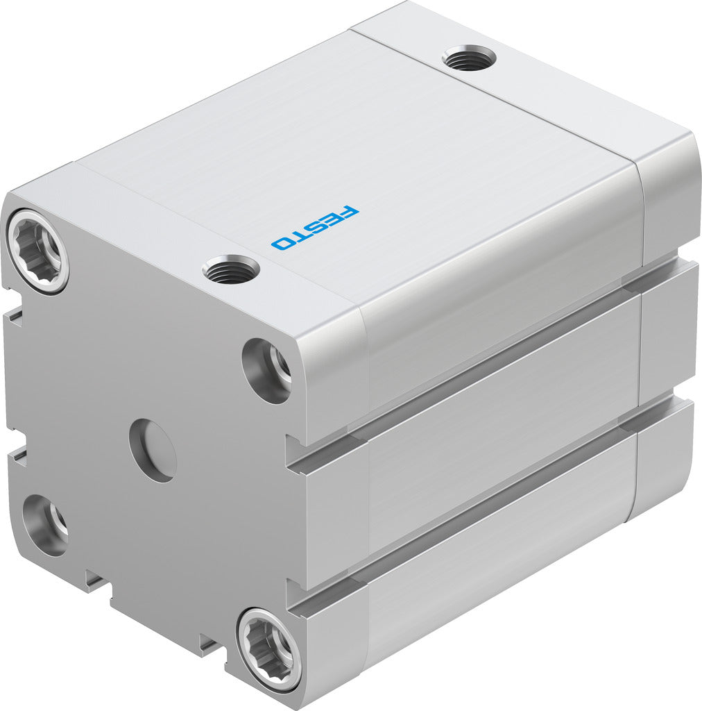 Festo Kompaktzylinder 63mm Bohrung 50mm Hub ISO 21287 Doppelt Wirkend - 572706