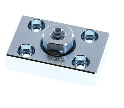 Flexo-Kupplung mit Montageplatte für 25 mm 32 mm ISO 15552 ISO 21287-Zylinder