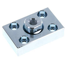 Flexo-Kupplung mit Montageplatte für 25 mm 32 mm ISO 15552 ISO 21287-Zylinder