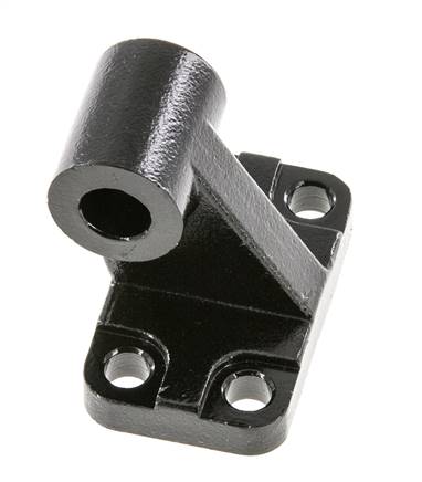 Gabelzapfen rechtwinklig 32 mm ISO 15552 ISO 21287 Brünierter Stahl