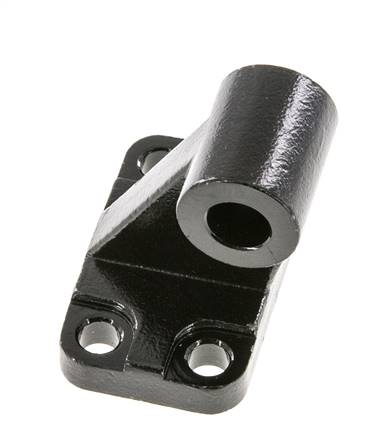 Gabelzapfen rechtwinklig 32 mm ISO 15552 ISO 21287 Brünierter Stahl