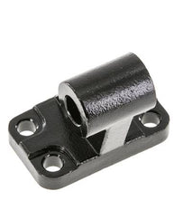 Gabelzapfen rechtwinklig 32 mm ISO 15552 ISO 21287 Brünierter Stahl