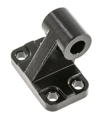 Gabelzapfen rechtwinklig 32 mm ISO 15552 ISO 21287 Brünierter Stahl