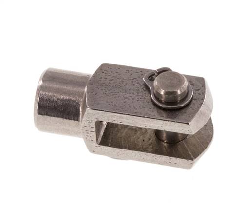 Gabelkopfzapfen M4 Edelstahl 303 (1.4305)