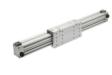 Kolbenstangenloser Zylinder 63-1800mm - Magnetisch - Dämpfend - Einzelführung