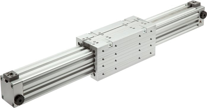 Kolbenstangenloser Zylinder 18-1800mm - Magnetisch - Dämpfend - Doppelte Führung