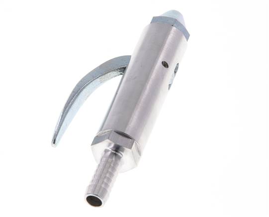 Aluminium Ausblashahn mit Schlauchanschluss 9 mm