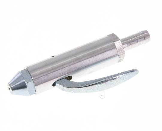 Aluminium Ausblashahn mit Schlauchanschluss 9 mm