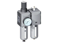 FRL 2-Teilig G3/4'' 12000l/min 0.1-1.0bar/1-14psi Semi-Auto Metall Futura 4