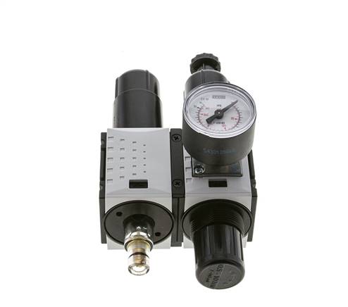 FRL G1/4'' 800l/min 0,5-10,0bar/7-145psi 40 mm Manometer Futura 0
