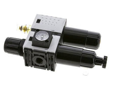 FRL 2-Teilig G1/4'' 800l/min 0.5-8.0bar/7-116psi Semi-Auto Metall Futura 0