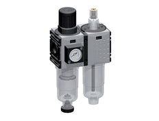FRL 2-Teilig G1/4'' 800l/min 0.2-4.0bar/3-58psi Auto Metal Futura 0