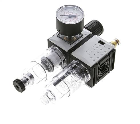FRL G1/4'' 800l/min 0,5-8,0bar/7-116psi 40 mm Manometer Futura 0