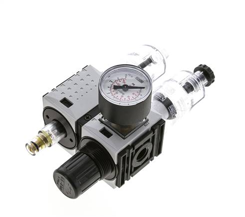 FRL G1/4'' 800l/min 0,5-8,0bar/7-116psi 40 mm Manometer Futura 0