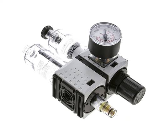 FRL G1/4'' 800l/min 0,5-8,0bar/7-116psi 40 mm Manometer Futura 0
